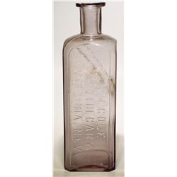 A. M. Cole Apothecary Bottle