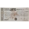 Image 1 : Rarer Second of Exchange from Memphis, Tennessee