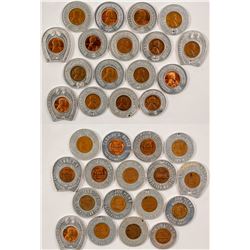 Encased Pennies