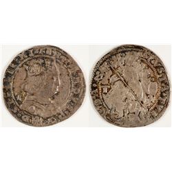 Ferdinand I AR Coranato Coin
