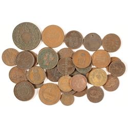 Foreign Copper Coin Grab Bag