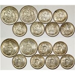 Guatamala Silver Coins