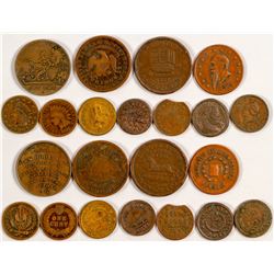 Hard Times and Civil War Tokens