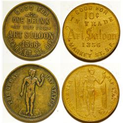 Art Saloon Tokens