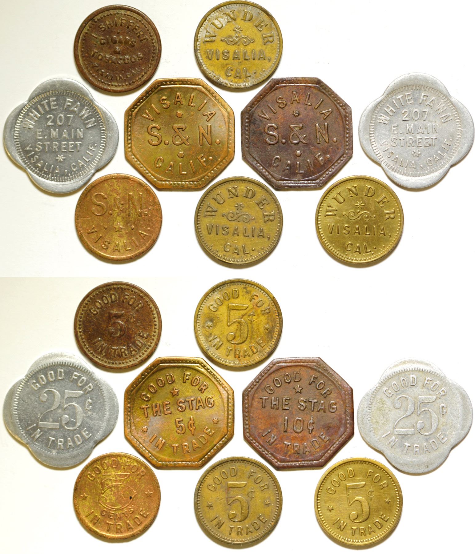 Token Collection - Holabird Western Americana Collections