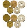 Image 1 : Five Nevada Town Tokens