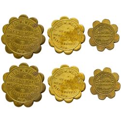 Theo. W. Wehring Tokens