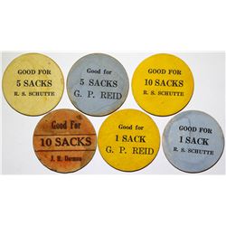 Sacks (?)