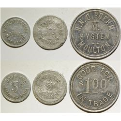 Three Texas Tokens