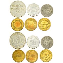 Olmito Packing Co. Tokens