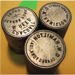 Cracraft & Reed/ O.W. Hamilton Token Dies