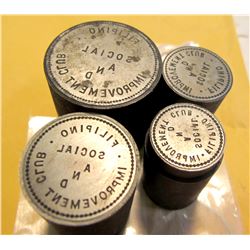 Filipino Social and Improvement Club Token Dies