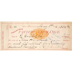 Treasure Pacific Exchange Check