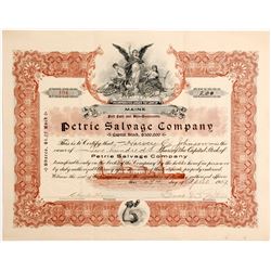 Petrie Salvage Co Stock