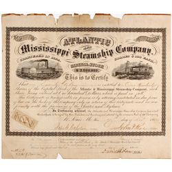 Atlantic and Mississippi Steamship Co Stock