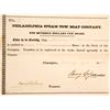 Image 1 : Philadelphia Steam Boat Tow Co Stock