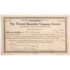 Image 1 : Victoria Steamship Co Stock