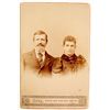 Image 1 : Cabinet Cards of Jesse James Jr. & Wife(?)