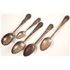 Image 1 : Expo Sterling Silver Spoons (5)