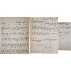 Fort Defiance Military Letter, 1858