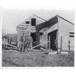 Snowshoe Thompson's Wife and Cabin in Diamond Valley