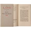 Image 1 : The Laws of the Town of San Francisco 1847