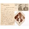Image 1 : Cabinet Cards, Letterhead signed by Sheriff