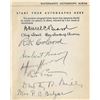 Image 1 : President Herbert Hoover autograph during a Trip to Nevada (Jungo)