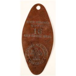 Seven troughs Hotel Key Tag