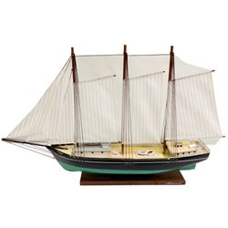 3 Mast Wooden Schooner