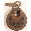 Image 1 : Champion 6 Lever Embossed Lock w key