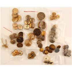 Lot of Foreign Buttons