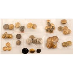 Navy and Marine Buttons