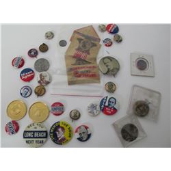 Politcal Button Collection