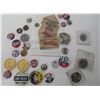 Image 1 : Politcal Button Collection