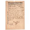 Image 2 : Corpse Waybill and Related Documents - Mendocino Outlaws