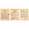 Image 1 : Rare Wells Fargo Livestock Contract