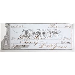 Early Wells Fargo Check