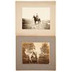 Image 1 : Cabinet Cards of Cowboys & Horses