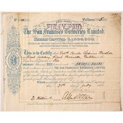 San Francisco Breweries, Limited Stock