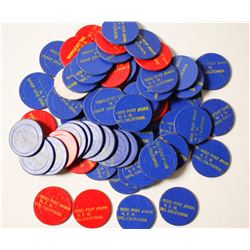 Nisei Post #8499 V.F.W. Poker Chips