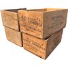 Image 1 : Dynamite Boxes - Giant Powder Co. - Lot of 4