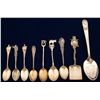 Image 1 : Silver Souvenir Spoons (9)