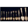 Image 1 : Silver Souvenir Spoons (10)