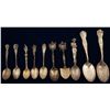 Image 1 : Silver Souvenir Spoons (10)