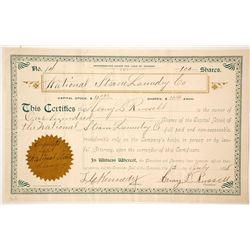 National Steam Laundry Stock