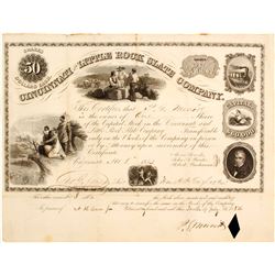 Cincinnati and Little Rock Slate Company Stock