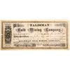 Image 1 : Talisman Gold Mining Co. Stock