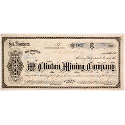 Mt. Clinton Mining Company Stock