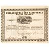 Image 1 : The Philadelphia & California Mining Co. Stock Certificate, Mariposa, 1859, California Gold Rush